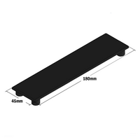 60-150-1 MODULAR SOLUTIONS POLYAMIDE PART END CAP 45MM X 180MM BLACK
